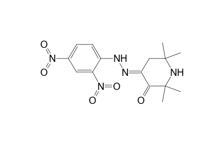 3,4-Piperidinedione, 2,2,6,6-tetramethyl-, 4-[(2,4-dinitrophenyl)hydrazone]