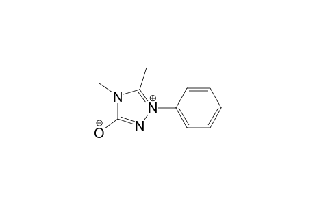 1H-1,2,4-Triazolium, 3-hydroxy-4,5-dimethyl-1-phenyl-, hydroxide, inner salt