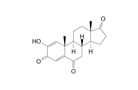 (8R,9S,10S,13S,14S)-10,13-dimethyl-2-oxidanyl-7,8,9,11,12,14,15,16-octahydrocyclopenta[a]phenanthrene-3,6,17-trione