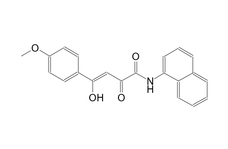 (3Z)-4-hydroxy-4-(4-methoxyphenyl)-N-(1-naphthyl)-2-oxo-3-butenamide