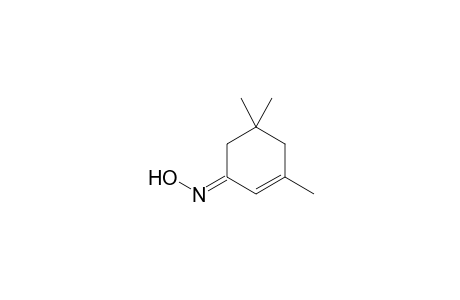 2-Cyclohexen-1-one, 3,5,5-trimethyl-, oxime