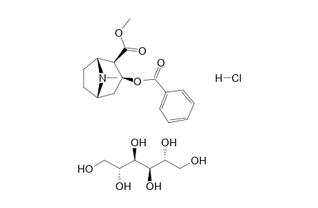 90% Cocaine  HCl /1 0%mannit ol ink br(+ /-3%)