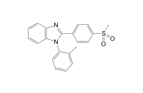2-(4-(methylsulfonyl)phenyl)-1-o-tolyl-1H-benzo[d]imidazole
