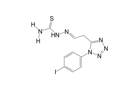 1-(p-iodophenyl)-1H-tetrazole-5-acetaldehyde, thiosemicarbazone