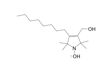 2,5-Dihydro-3-hydroxymethyl-2,2,5,5-tetramethyl-4-octyl-1H-pyrrol-1-yloxyl radical