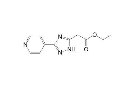 4H-1,2,4-Triazole-3-acetic acid, 5-(4-pyridinyl)-, ethyl ester