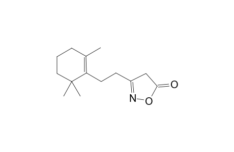 3-[2-(2,6,6-Trimethylcyclohexenyl)ethyl]isoxazole-5(4H)-one