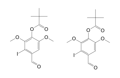 4-FORMYL-3-IODO-2,6-DIMETHOXYPHENYL-2,2-DIMETHYLPROPANOATE