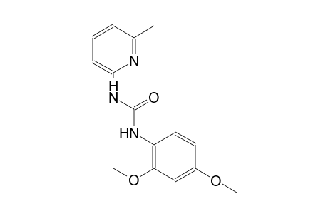 N-(2,4-dimethoxyphenyl)-N'-(6-methyl-2-pyridinyl)urea