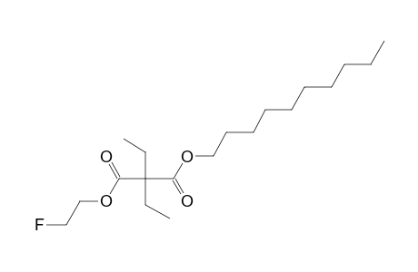 Diethylmalonic acid, decyl 2-fluoroethyl ester