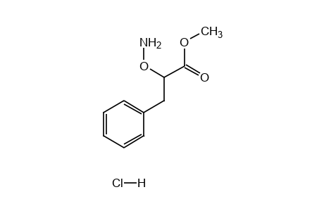 D-alpha-(AMINOOXY)HYDROCINNAMIC ACID, METHYL ESTER, HYDROCHLORIDE