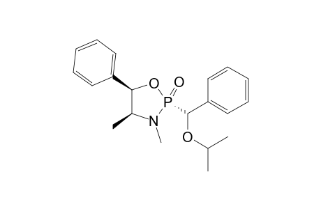 (2R,4S,5R)-2-(.alpha.-Isopropoxybenzyl)-3,4-dimethyl-2-oxo-5-phenyl-1,3-2.lamda.(5)-oxazaphospholidine isomer