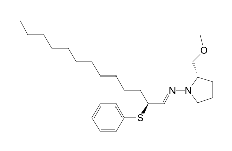 (S,S)-(-)-2-Methoxymethyl-1-(2-phenylthio-1-tridecylidenamino)pyrrolidine