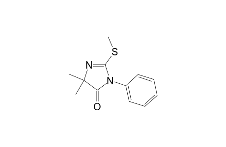 5,5-Dimethyl-2-(methylthio)-3-phenyl-2-imidazolin-4-one