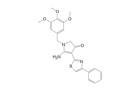 3H-pyrrol-3-one, 5-amino-1,2-dihydro-4-(4-phenyl-2-thiazolyl)-1-[(3,4,5-trimethoxyphenyl)methyl]-