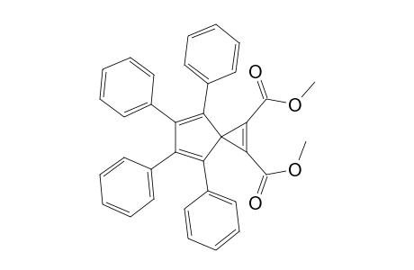 4,5,6,7-Tetraphenyl-1,2-bis-methoxycarbonyl-spiro[2.4]heptatriene-(1,4,6)