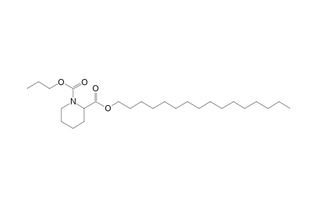 Pipecolic acid, N-propoxycarbonyl-, hexadecyl ester