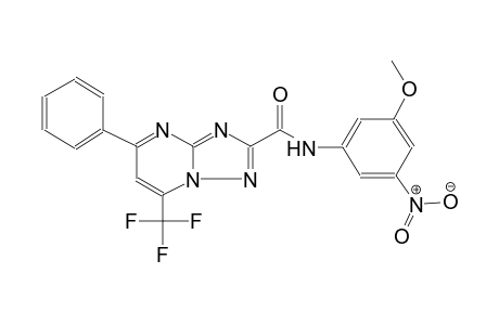 N-(3-methoxy-5-nitrophenyl)-5-phenyl-7-(trifluoromethyl)[1,2,4]triazolo[1,5-a]pyrimidine-2-carboxamide