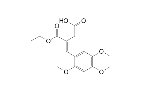 (E)-3-ethoxycarbonyl-4-(2,4,5-trimethoxyphenyl)-3-butenoic acid
