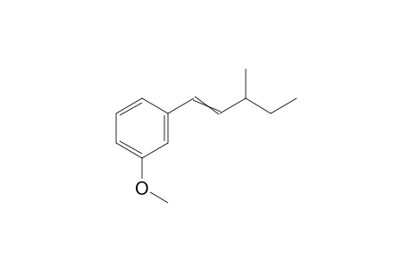 1-methoxy-3-(3-methylpentyl)benzene