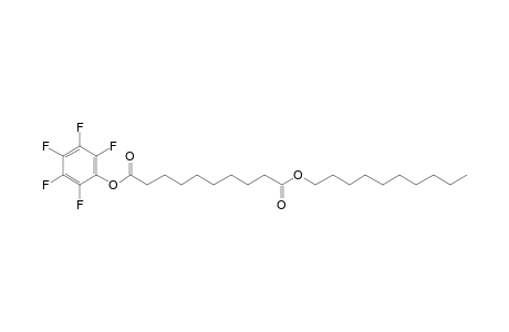 Sebacic acid, decyl pentafluorophenyl ester