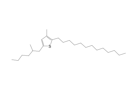 3-Methyl-5-(2-methylhexyl)-2-tridecylthiophene