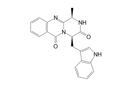 (1R,4R)-4-(1H-indol-3-ylmethyl)-1-methyl-2,4-dihydro-1H-pyrazino[2,1-b]quinazoline-3,6-dione