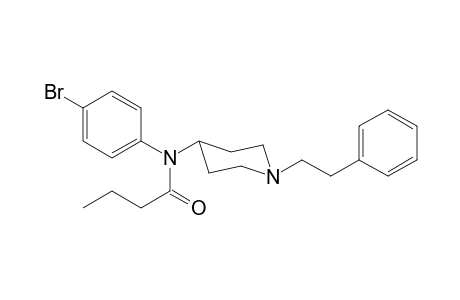 N-4-Bromophenyl-N-[1-(2-phenylethyl)piperidin-4-yl]butanamide