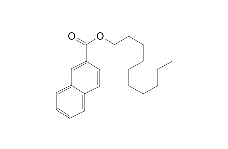 2-Naphthalenecarboxylic acid decyl ester