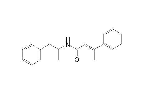 3-Phenyl-but-2-enoic acid (1-methyl-2-phenyl-ethyl)-amide