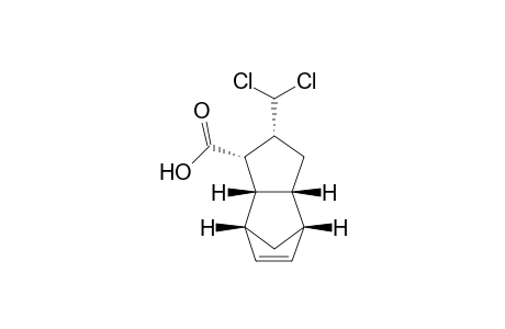 4,7-Methano-1H-indene-1-carboxylic acid, 2-(dichloromethyl)-2,3,3a,4,7,7a-hexahydro-, (1.alpha.,2.alpha.,3a.beta.,4.beta.,7.beta.,7a.beta.)-