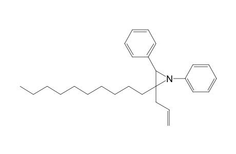 (E)-2-Allyl-2-decyl-1,3-diphenylaziridine