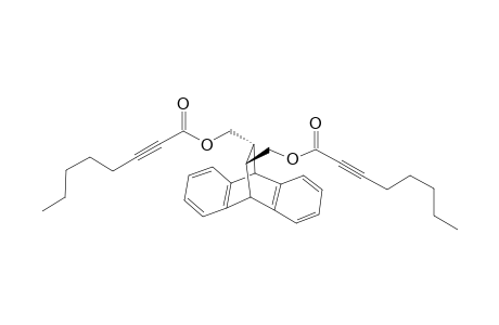 (11R,12R)-9,10-dihydro-9,10-ethano anthracene-11,12-dimethyl bis(2-octynoate)