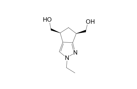 [(4S,6R)-2-ethyl-6-(hydroxymethyl)-5,6-dihydro-4H-cyclopenta[c]pyrazol-4-yl]methanol