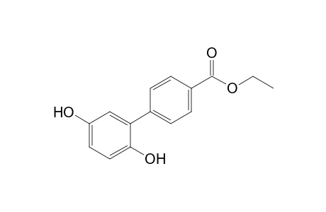 2-[(4'-Ethoxycarbonyl)phenyl]-1,4-dihydroxybenzene
