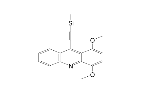 2-(1,4-dimethoxyacridin-9-yl)ethynyl-trimethylsilane