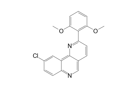 9-Chloro-2-(2,6-dimethoxyphenyl)benzo[h][1,6]naphthyridine
