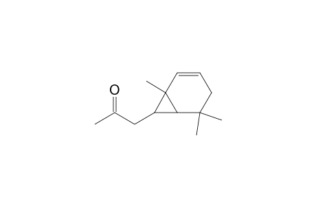 2-Propanone, 1-(1,5,5-trimethylbicyclo[4.1.0]hept-2-en-7-yl)-, (1.alpha.,6.alpha.,7.alpha.)-