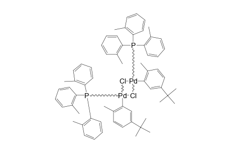 [PD-[P-(ORTHO-TOLYL)3]-(2-METHYL-5-TERT.-BUTYL-PHENYL)-(MIU-CHLORO)](2)