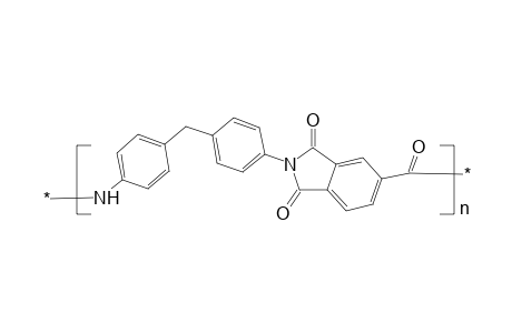 Poly(amide imide) based on methylene-bis(4-phenylisocyanate) and trimellitic acid anhydride