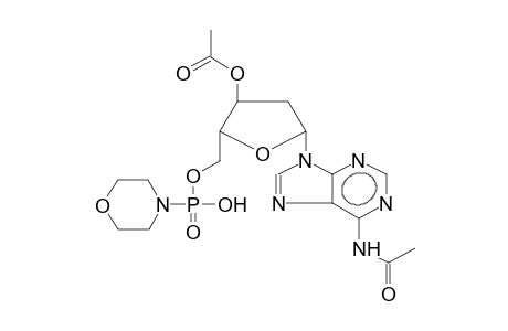 N,3'-O-ACETYLDEOXYADENINE, 5'-MORPHOLIDOPHOSPHATE