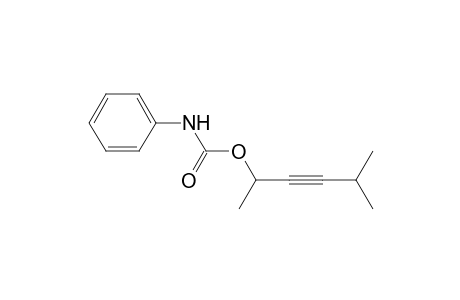 1,4-Dimethylpent-2-ynyl N-phenylcarbamate