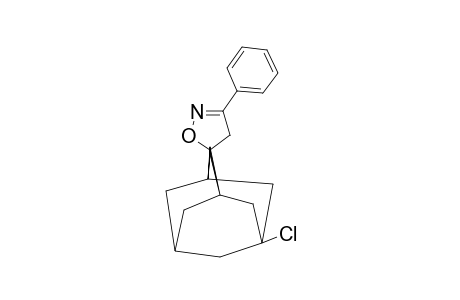 (Z)-5-CHLORO-3'-PHENYL-4'-HYDROXYSPIRO-(ADAMANTANE-2:5'-DELTA(2)-ISOXAZOLINE)