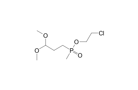 3-[2-chloroethoxy(methyl)phosphoryl]-1,1-dimethoxy-propane