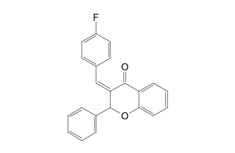 (E)-3-(4'-FLUOROPHENYLIDENE)-FLAVANONE