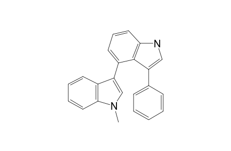 1-Methyl-3'-phenyl-1H,1'H-3,4'-biindole