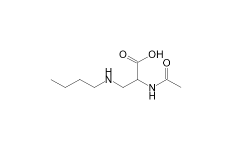 2-Acetamido-3-butylaminopropanoic acid