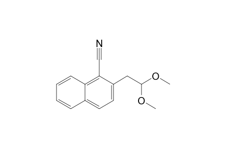 1-Cyano-2-(2,2-dimethoxyethyl)naphthalene