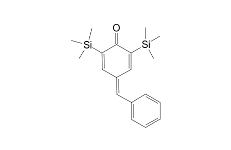 4-Benzylidene-2,6-bis(trimethylsilyl)cyclohexa-2,5-dien-1-one