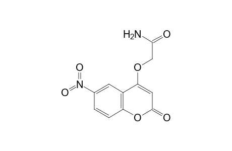 2-(6-Nitro-2-oxo-2H-chromen-4-yloxy)acetamide